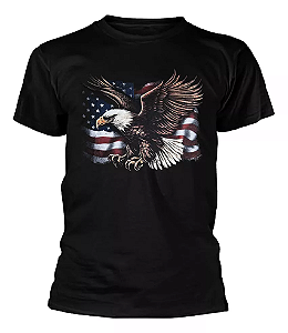 Camiseta Bandeira Americana - Àguia