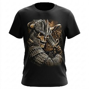 Camiseta Skull - Guerreiro