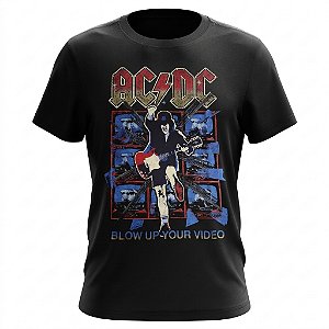 Camiseta AC/DC - Blow Up Your Video