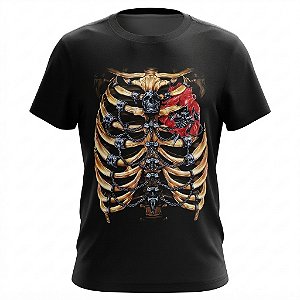 Camiseta Skull - Costela & Heart