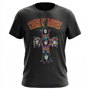 Camiseta Guns N' Roses - Appetite For Destruction - Piticas