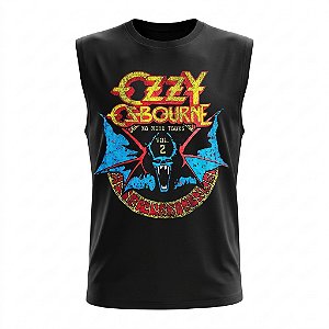 Camiseta Ozzy Osbourne No More Tours Vol. 2 - Regata Machão