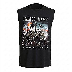 Camiseta Iron Maiden - A Matter Of Life - Regata Machão
