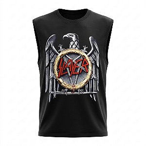 Camiseta Slayer - Eagle Shield - Regata Machão