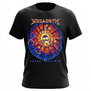 Camiseta Megadeth - Super Collider Tour