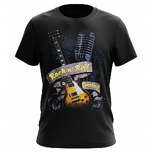 Camiseta Instrumentos - Rock N' Roll Forever