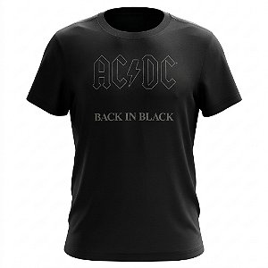 Camiseta AC/DC - Back In Black Tape