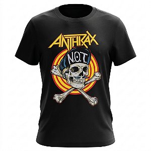 Camiseta Anthrax - Not Man