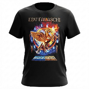 Camiseta Angra Edu Falaschi - Pegasus Fantasy