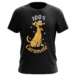 Camiseta Pet Cachorro - Caramelo