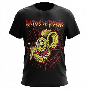 Camiseta Ratos De Porão - Metal Punk Sp 1984
