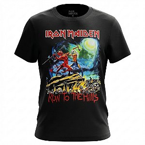Camiseta Iron Maiden - Run To The Hills