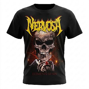 Camiseta Nervosa - Elements Of Sin