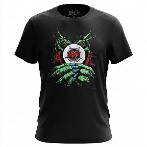Camiseta Slayer - Root Of All Evil