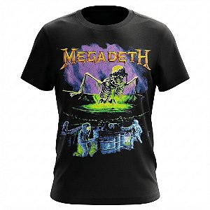 Camiseta Megadeth - Contaminated