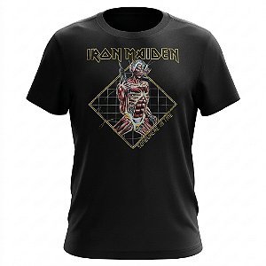 Camiseta Iron Maiden - Somewhere In Time - Piticas