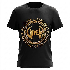 Camiseta Viper - 40 Years 1985 - 2005