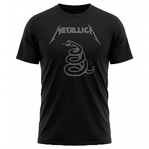 Camiseta Metallica - Black Album - Piticas
