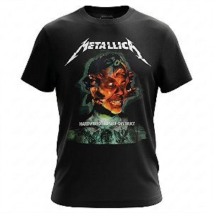 Camiseta Metallica - Hardwired To Self Destruct