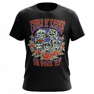 Camiseta Guns N' Roses - On Tour '87