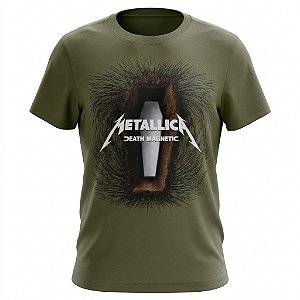 Camiseta Metallica - Death Magnetic - Consulado do Rock