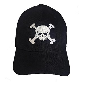 Boné Caveira - Bandeira Pirata