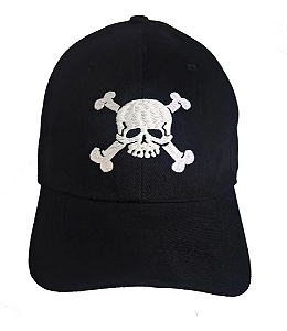 Boné Caveira - Bandeira Pirata