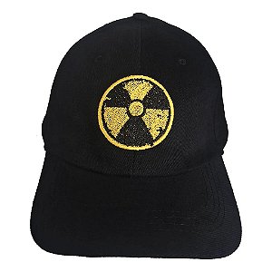 Boné Símbolo Radioatividade - Matéria Radioativa