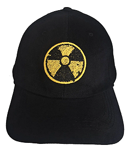 Boné Símbolo Radioatividade - Matéria Radioativa