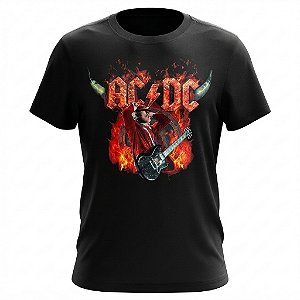 Camiseta AC/DC - Angus Hells Bells