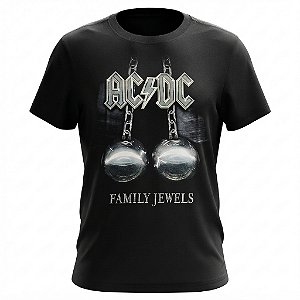 Camiseta AC/DC - Family Jewels