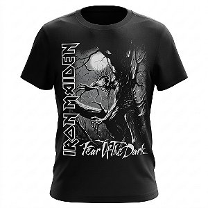 Camiseta Iron Maiden - Fear Of The Dark - Estonada