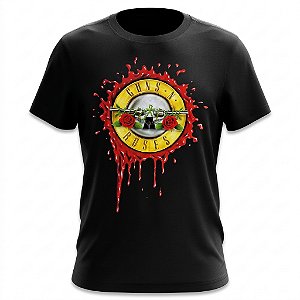 Camiseta Guns N' Roses - Bleeding Roses