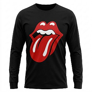 Camiseta The Rolling Stones Hot Lips - Manga Longa