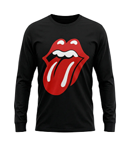 The Rolling Stones Hot Lips - Manga Longa