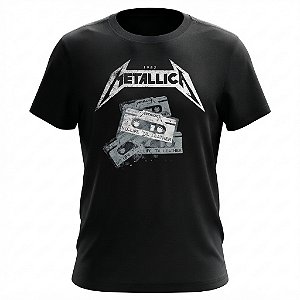 Camiseta Metallica - No Life Til Leather 1982