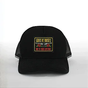 Boné Trucker Guns N' Roses Not In This Lifetime