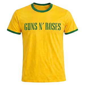 Camiseta Guns N' Roses - Brasil