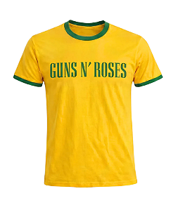 Camiseta Guns N’ Roses Brasil