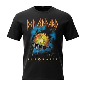 Camiseta Def Leppard - Pyromania