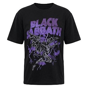 Camiseta Black Sabbath - Henry Purple