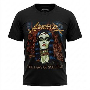Camiseta Sarcófago The Laws of Scourge