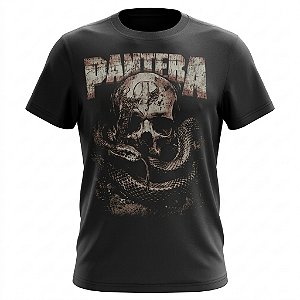 Camiseta Pantera - Skull Snake