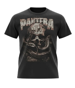 Camiseta Pantera Skull Snake
