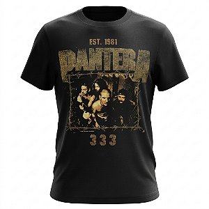 Camiseta Pantera - Band Photo