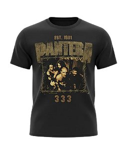 Camiseta Pantera Band Photo