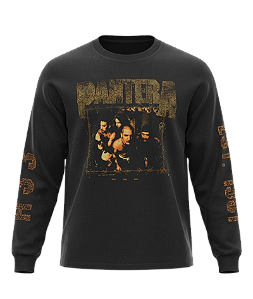 Camiseta Manga Longa Pantera Band Photo