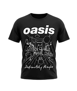 Camiseta Oasis Definitely Maybe