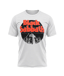Camiseta Black Sabbath Graveyard Branca