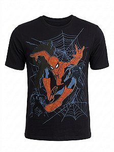 Camiseta Marvel Homem Aranha: Um Novo Dia Villains Shadow